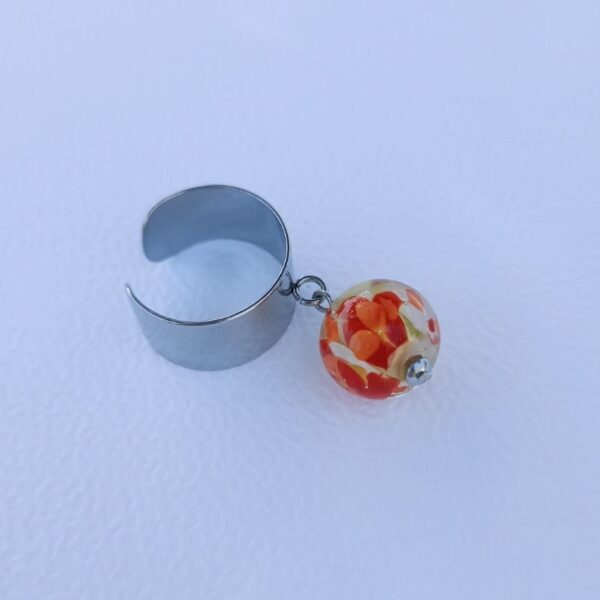 Bague Large Fleurie – Image 2
