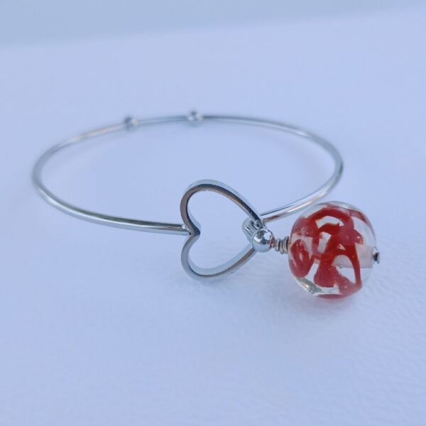 Bracelet jonc boucle Flamboyante – Image 3