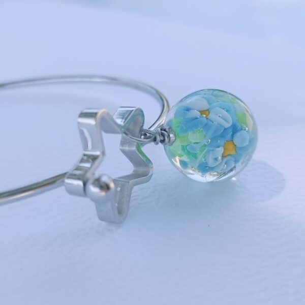 Bracelet jonc boucle Fleurie – Image 2