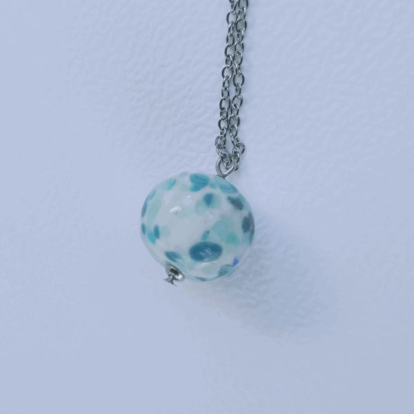 collier court perle céleste maritime