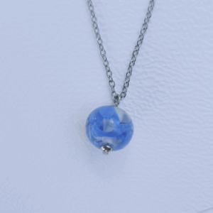 collier court perle flamboyante marine 240