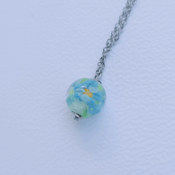Collier princesse 46cm Fleurie – Image 2