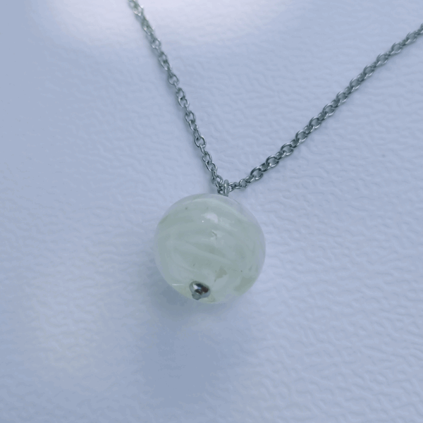 Collier sautoir 70cm Flamboyante – Image 3
