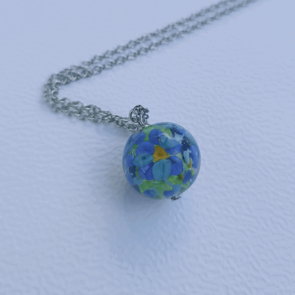 Collier sautoir 70cm Fleurie – Image 4