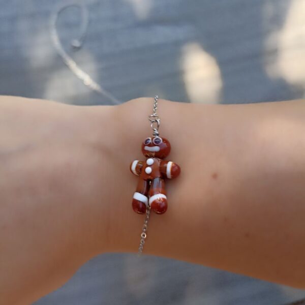 Bracelet Bonhomme en Pain d’Épice – Collection Automne – Image 4