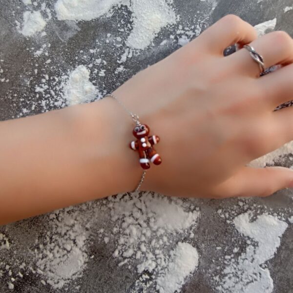Bracelet Bonhomme en Pain d’Épice – Collection Automne – Image 3
