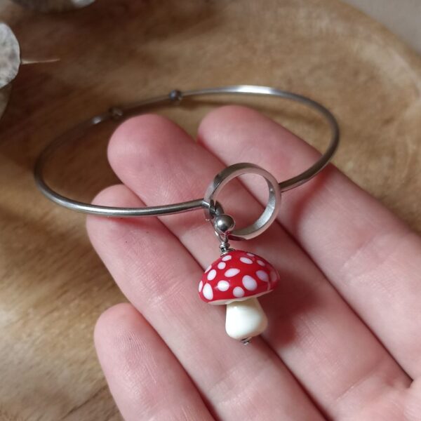 Bracelet Jonc Champignon – Collection Automne – Image 5
