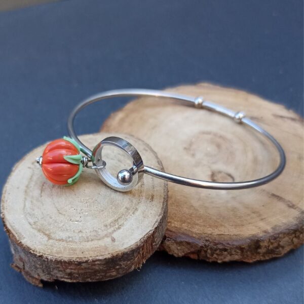 bracelet mon petit uni-verre citrouille collection automne