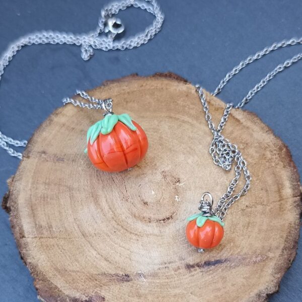 Collier Citrouille – Collection Automne – Image 5