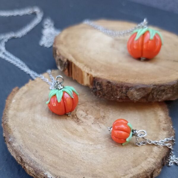 Collier Citrouille – Collection Automne – Image 6