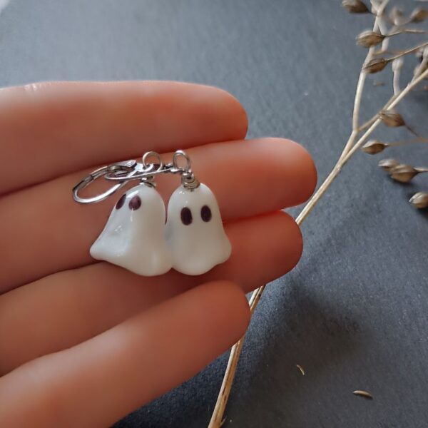 Boucles d’Oreilles Fantôme – Collection Automne – Image 2