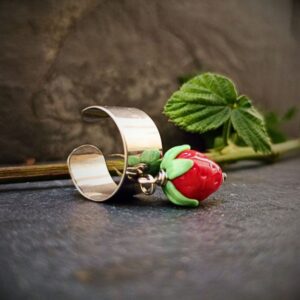 bague-d-ete-fraise-en-verre-murano-Mon-petit-uni-verre