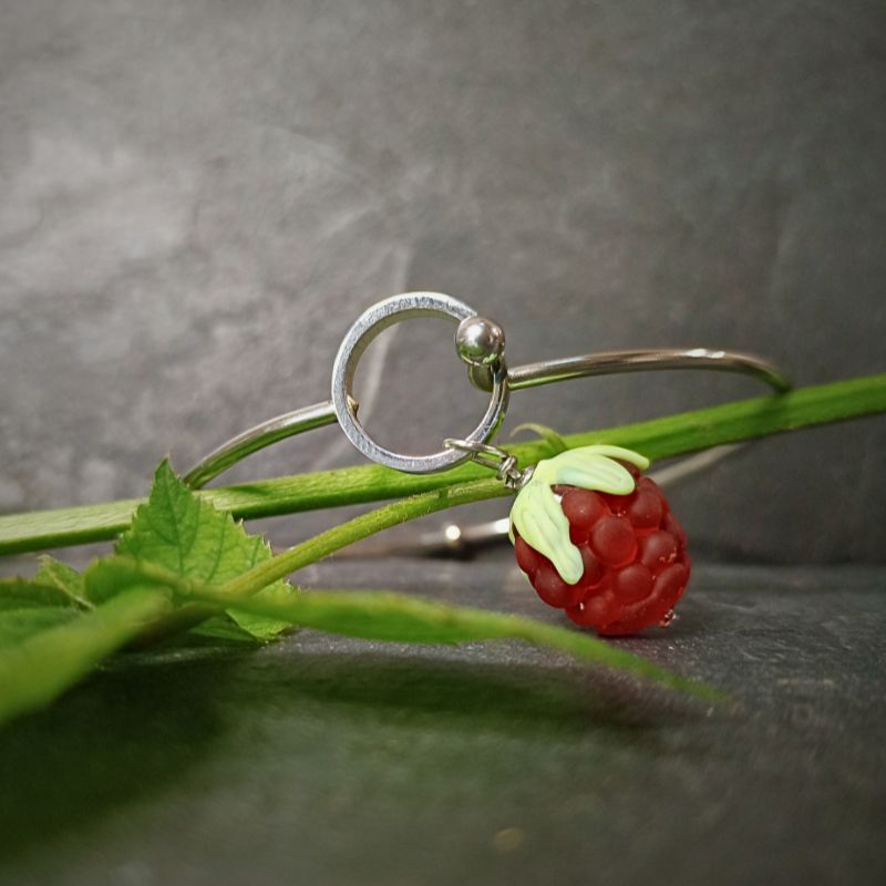 bracelet-framboise-en-verre-murano-Mon-petit-uni-verre